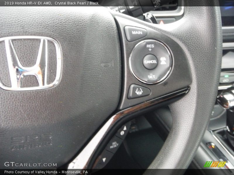 Crystal Black Pearl / Black 2019 Honda HR-V EX AWD
