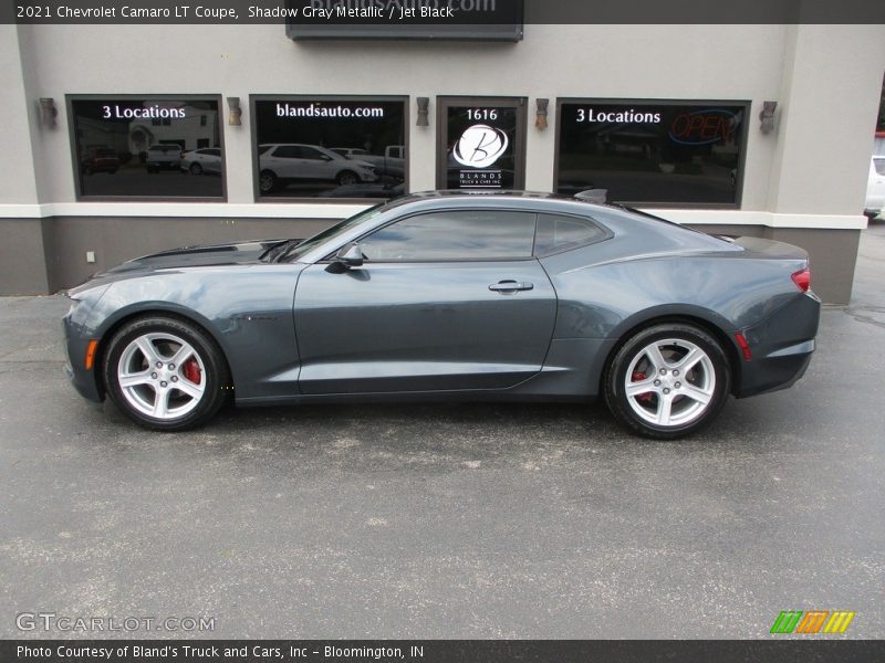 Shadow Gray Metallic / Jet Black 2021 Chevrolet Camaro LT Coupe