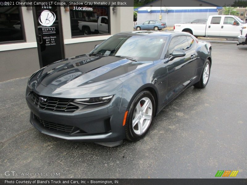 Shadow Gray Metallic / Jet Black 2021 Chevrolet Camaro LT Coupe