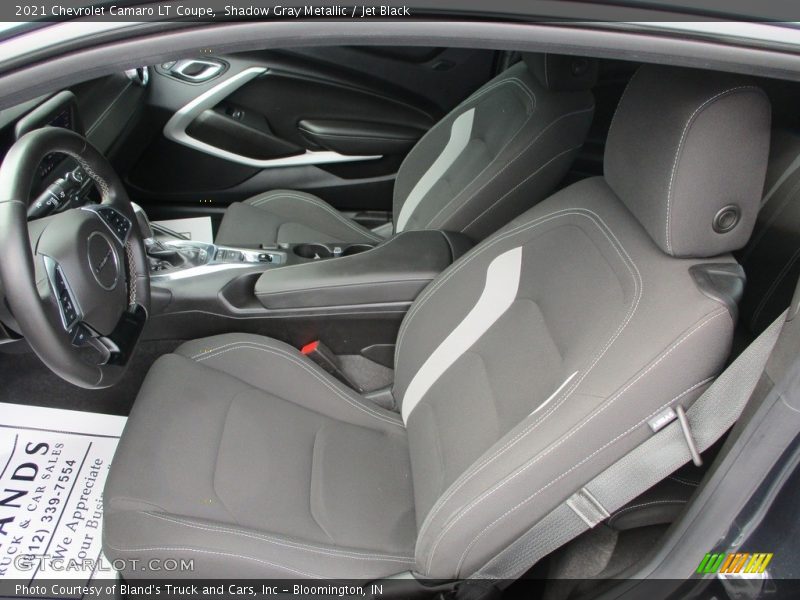 Shadow Gray Metallic / Jet Black 2021 Chevrolet Camaro LT Coupe
