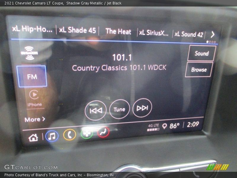 Shadow Gray Metallic / Jet Black 2021 Chevrolet Camaro LT Coupe