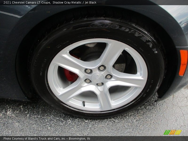 Shadow Gray Metallic / Jet Black 2021 Chevrolet Camaro LT Coupe