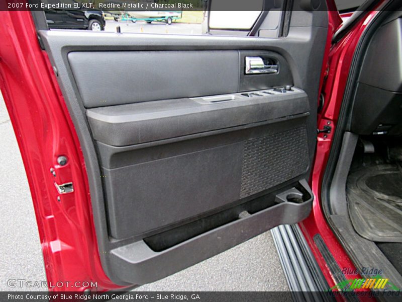 Redfire Metallic / Charcoal Black 2007 Ford Expedition EL XLT