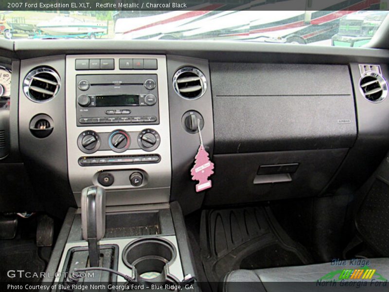 Redfire Metallic / Charcoal Black 2007 Ford Expedition EL XLT
