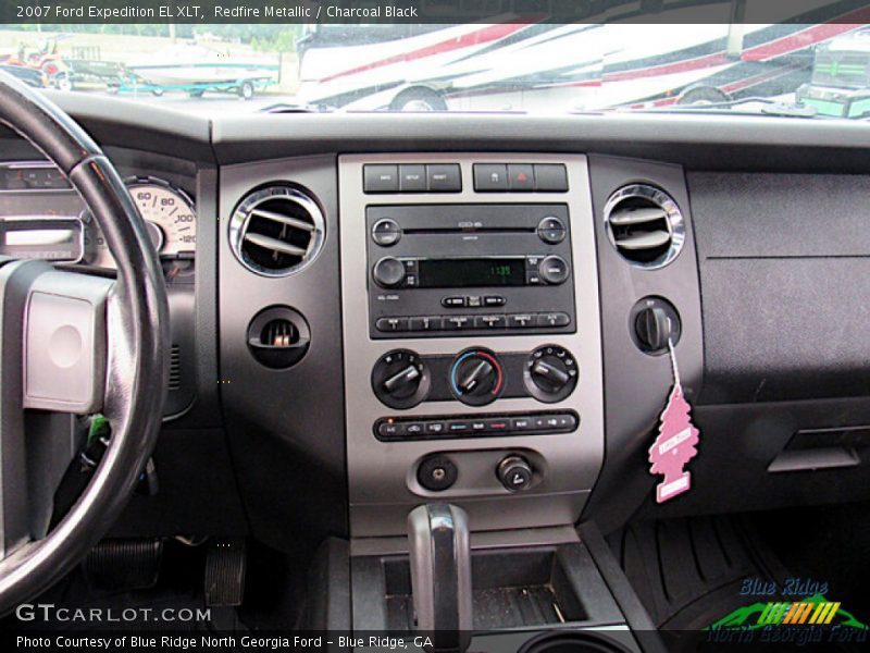Redfire Metallic / Charcoal Black 2007 Ford Expedition EL XLT