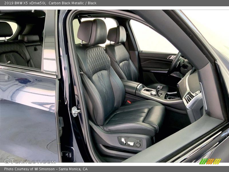 Carbon Black Metallic / Black 2019 BMW X5 xDrive50i