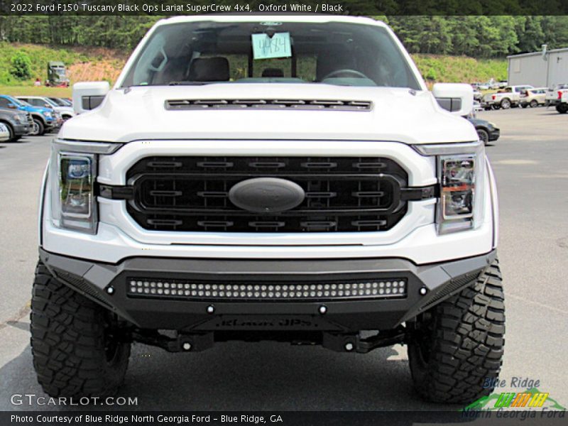 Oxford White / Black 2022 Ford F150 Tuscany Black Ops Lariat SuperCrew 4x4