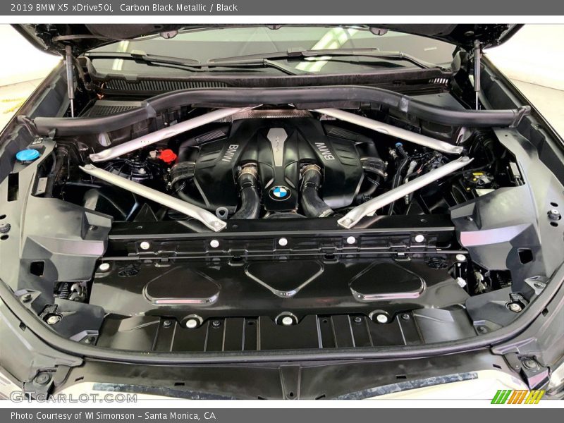 Carbon Black Metallic / Black 2019 BMW X5 xDrive50i