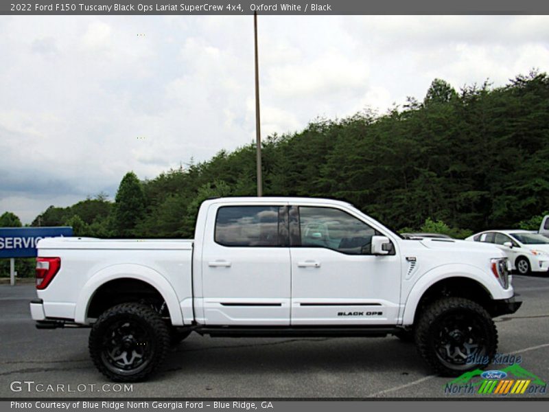  2022 F150 Tuscany Black Ops Lariat SuperCrew 4x4 Oxford White