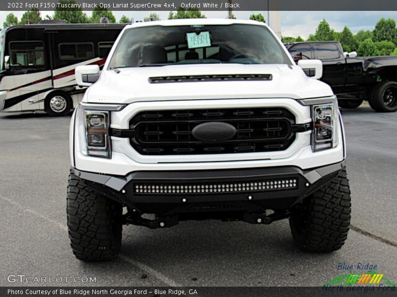 Oxford White / Black 2022 Ford F150 Tuscany Black Ops Lariat SuperCrew 4x4