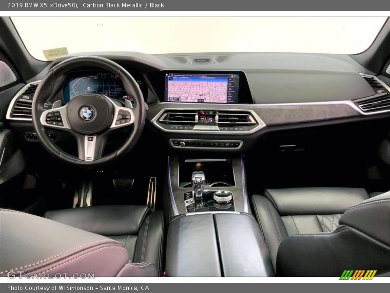 Carbon Black Metallic / Black 2019 BMW X5 xDrive50i