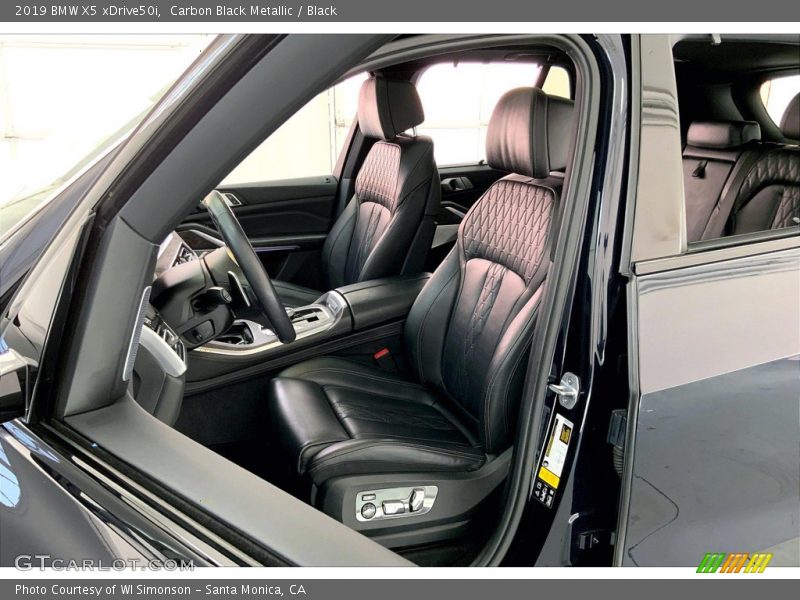 Carbon Black Metallic / Black 2019 BMW X5 xDrive50i