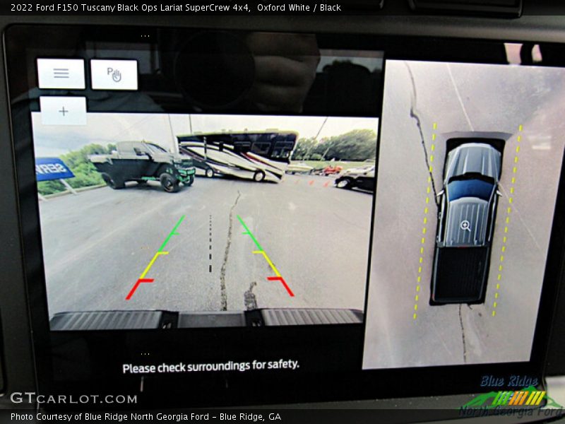 Oxford White / Black 2022 Ford F150 Tuscany Black Ops Lariat SuperCrew 4x4