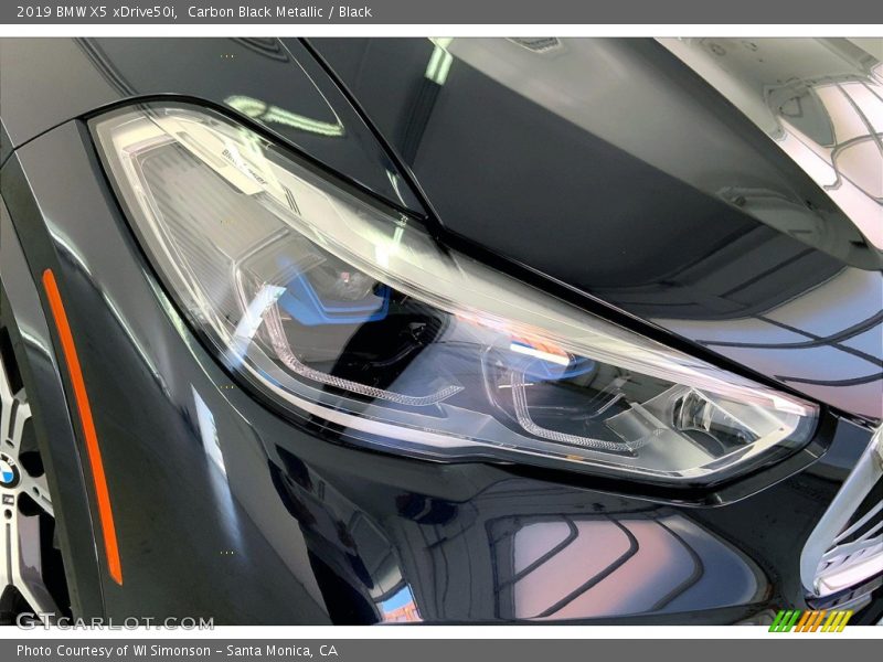 Carbon Black Metallic / Black 2019 BMW X5 xDrive50i