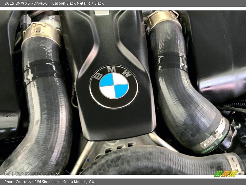Carbon Black Metallic / Black 2019 BMW X5 xDrive50i
