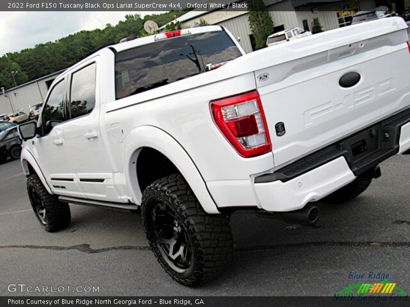 Oxford White / Black 2022 Ford F150 Tuscany Black Ops Lariat SuperCrew 4x4