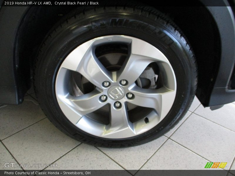 Crystal Black Pearl / Black 2019 Honda HR-V LX AWD