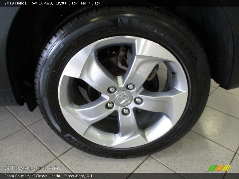 Crystal Black Pearl / Black 2019 Honda HR-V LX AWD