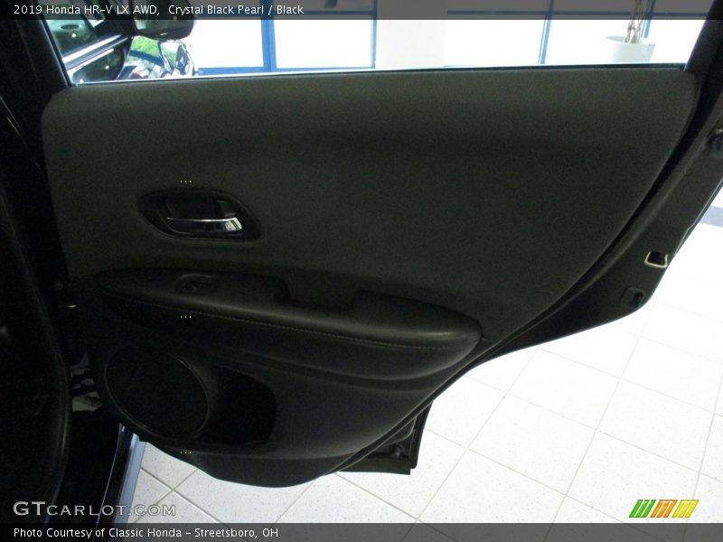 Crystal Black Pearl / Black 2019 Honda HR-V LX AWD