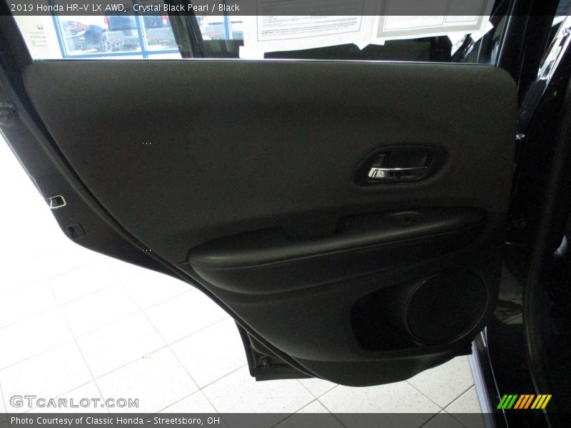 Crystal Black Pearl / Black 2019 Honda HR-V LX AWD
