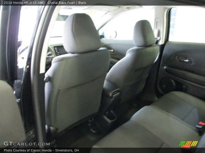 Crystal Black Pearl / Black 2019 Honda HR-V LX AWD