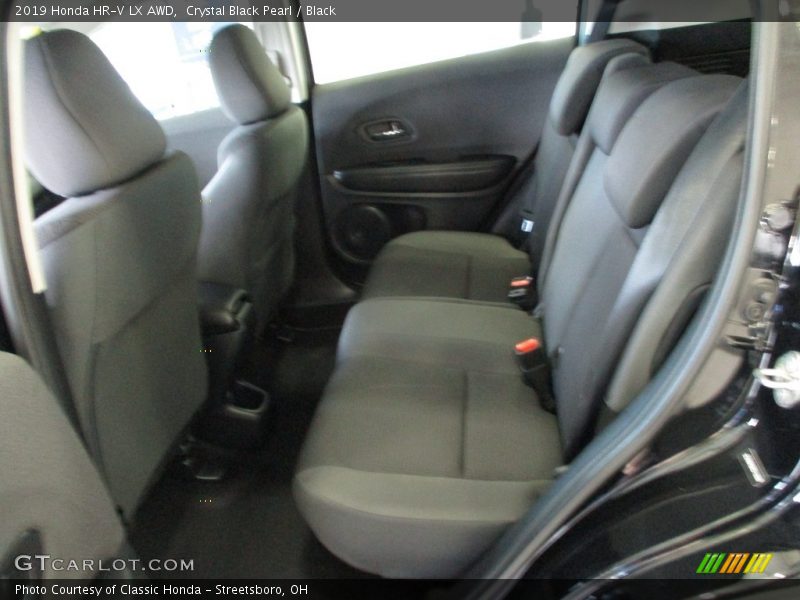 Crystal Black Pearl / Black 2019 Honda HR-V LX AWD