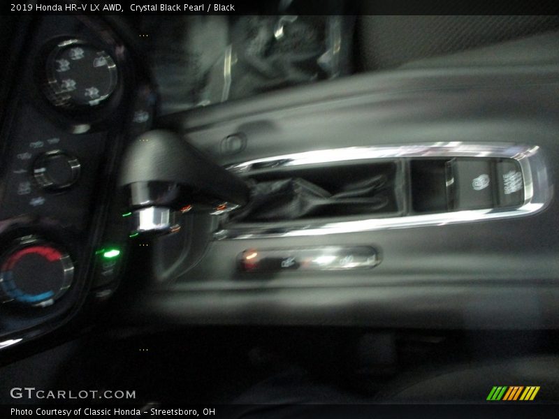 Crystal Black Pearl / Black 2019 Honda HR-V LX AWD