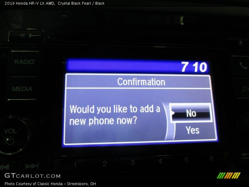 Crystal Black Pearl / Black 2019 Honda HR-V LX AWD