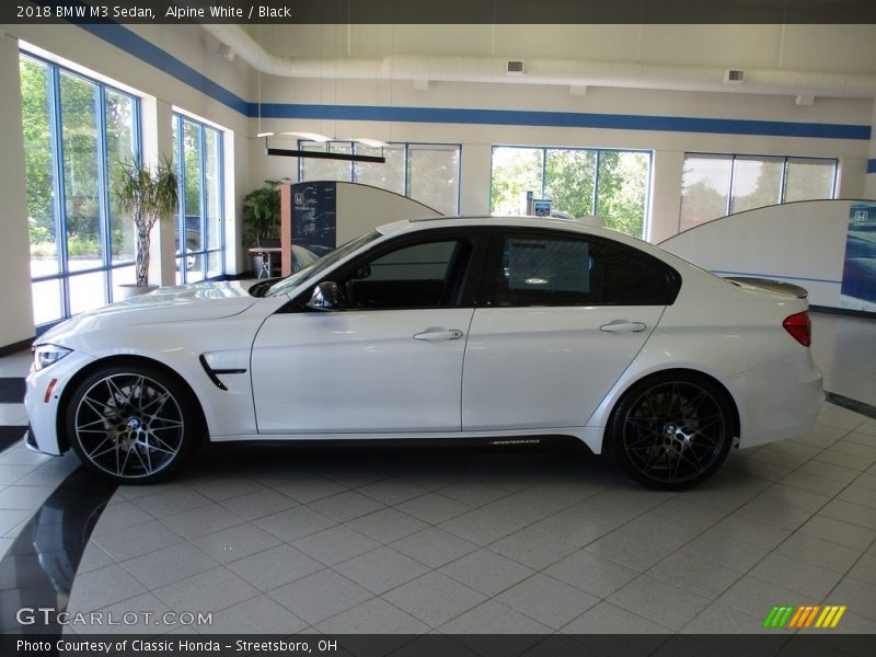  2018 M3 Sedan Alpine White