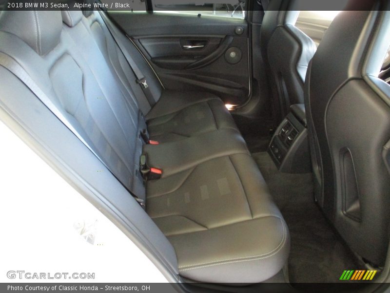 Rear Seat of 2018 M3 Sedan