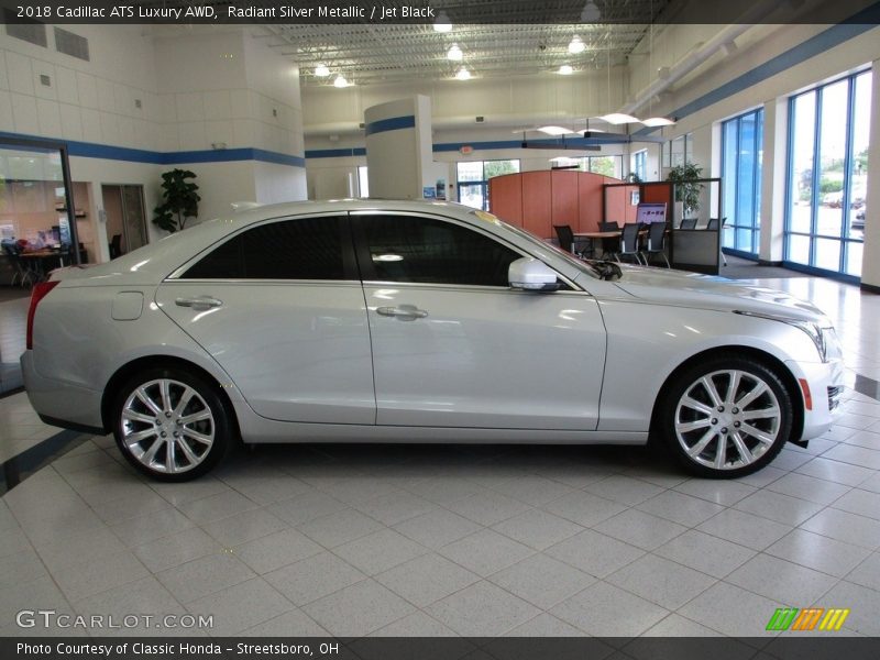  2018 ATS Luxury AWD Radiant Silver Metallic