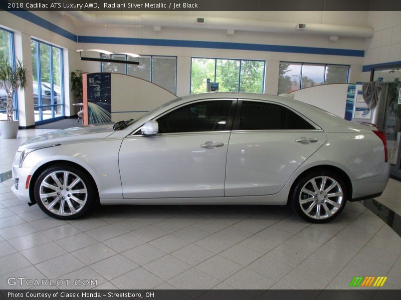  2018 ATS Luxury AWD Radiant Silver Metallic