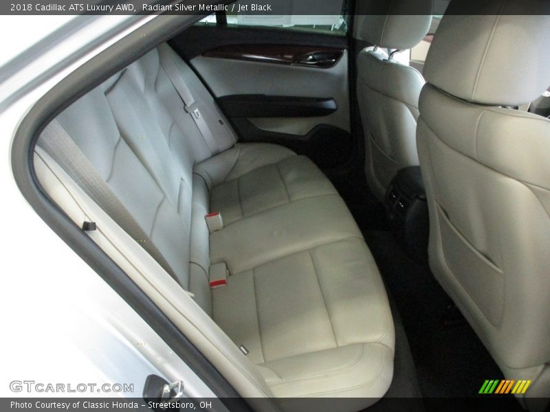 Radiant Silver Metallic / Jet Black 2018 Cadillac ATS Luxury AWD