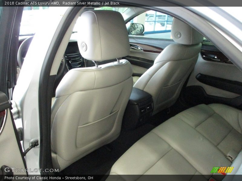 Radiant Silver Metallic / Jet Black 2018 Cadillac ATS Luxury AWD