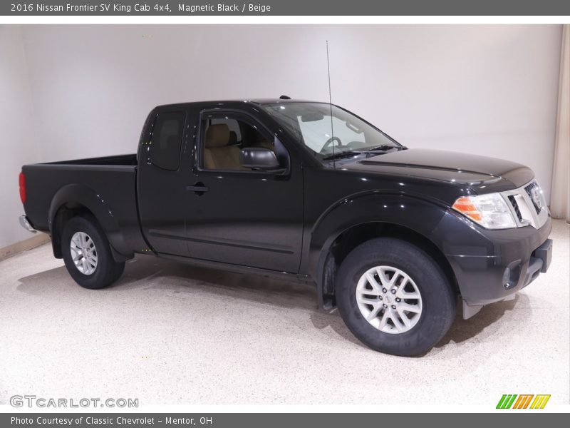  2016 Frontier SV King Cab 4x4 Magnetic Black