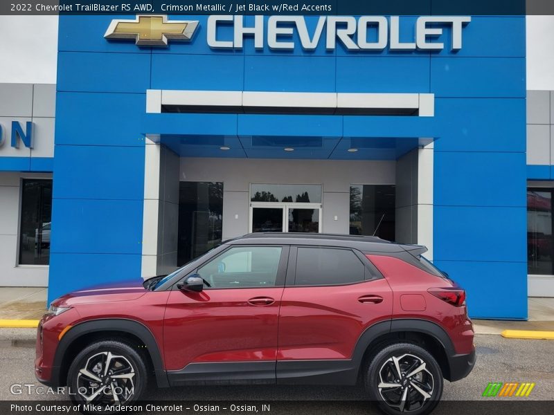  2022 TrailBlazer RS AWD Crimson Metallic