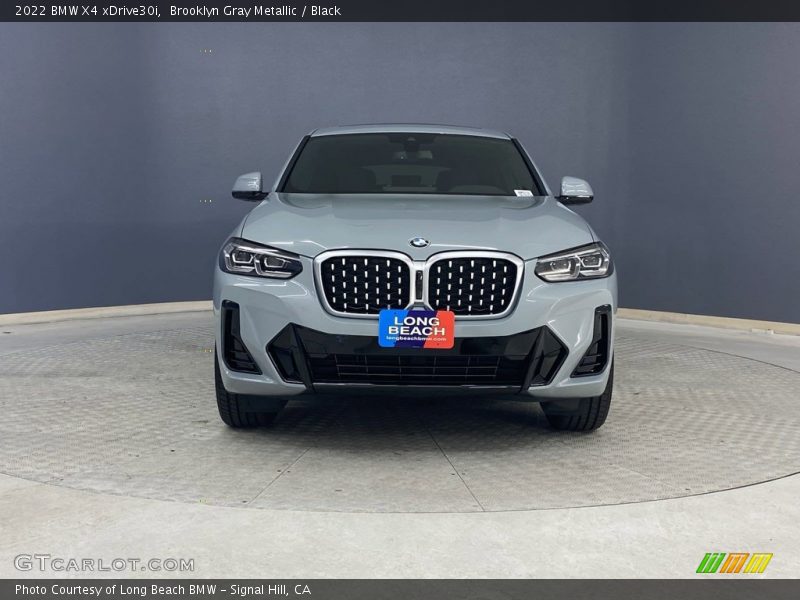 Brooklyn Gray Metallic / Black 2022 BMW X4 xDrive30i