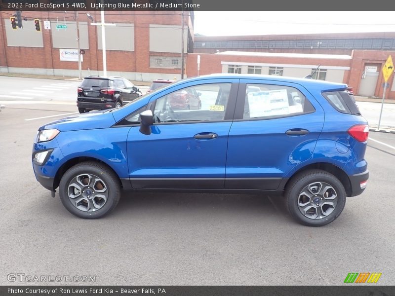  2022 EcoSport S 4WD Lightning Blue Metallic