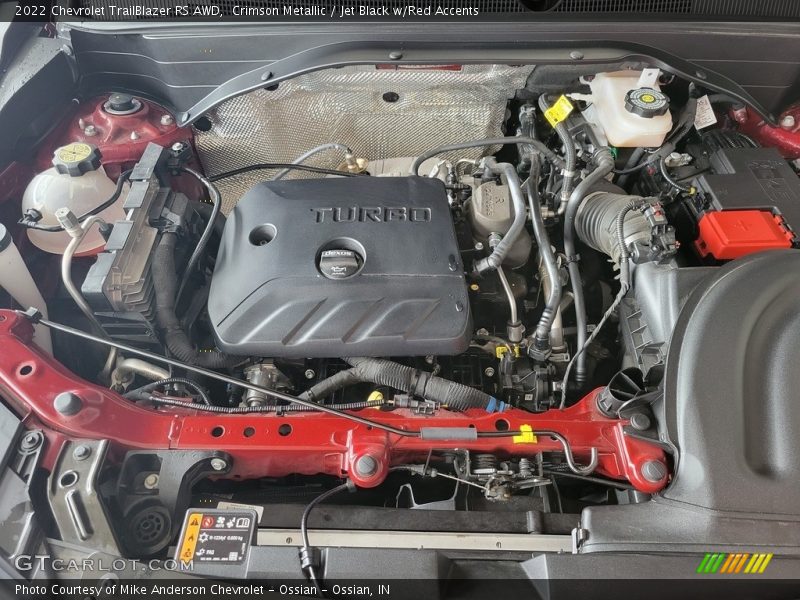  2022 TrailBlazer RS AWD Engine - 1.3 Liter Turbocharged DOHC 12-Valve VVT 3 Cylinder
