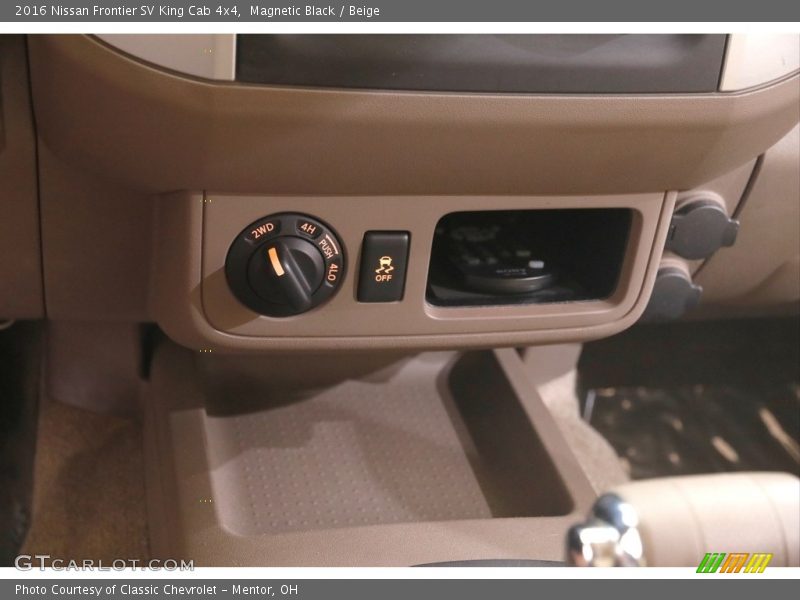 Magnetic Black / Beige 2016 Nissan Frontier SV King Cab 4x4