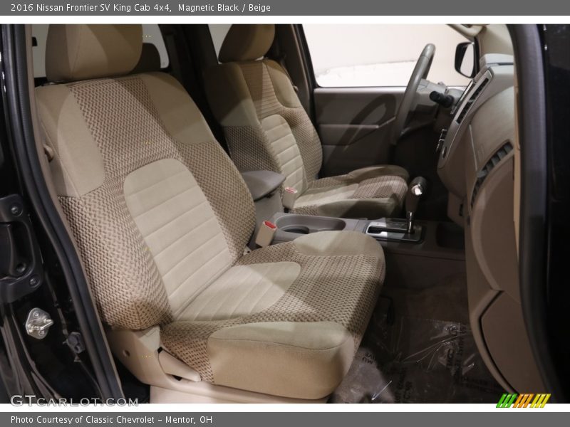 Magnetic Black / Beige 2016 Nissan Frontier SV King Cab 4x4