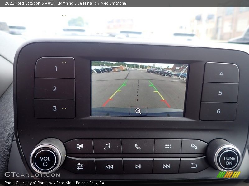 Controls of 2022 EcoSport S 4WD