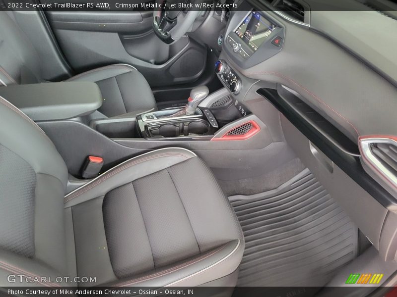 Crimson Metallic / Jet Black w/Red Accents 2022 Chevrolet TrailBlazer RS AWD