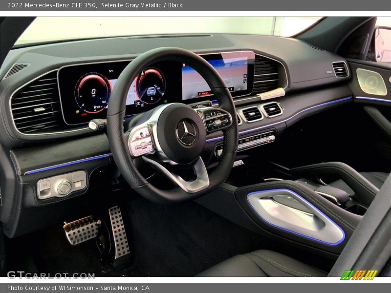 Selenite Gray Metallic / Black 2022 Mercedes-Benz GLE 350