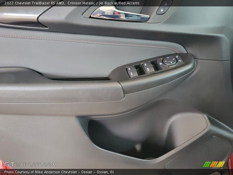 Crimson Metallic / Jet Black w/Red Accents 2022 Chevrolet TrailBlazer RS AWD