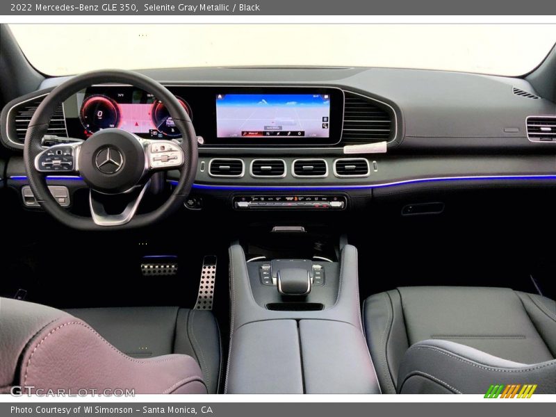 Selenite Gray Metallic / Black 2022 Mercedes-Benz GLE 350