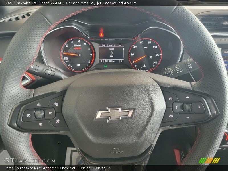  2022 TrailBlazer RS AWD Steering Wheel