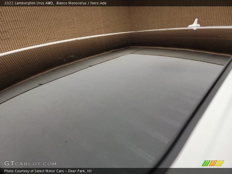Bianco Monocerus / Nero Ade 2022 Lamborghini Urus AWD