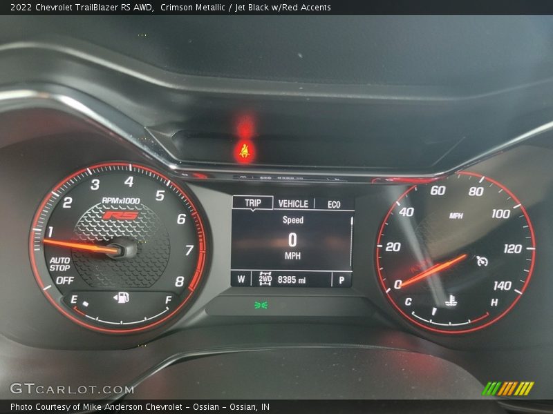  2022 TrailBlazer RS AWD RS AWD Gauges