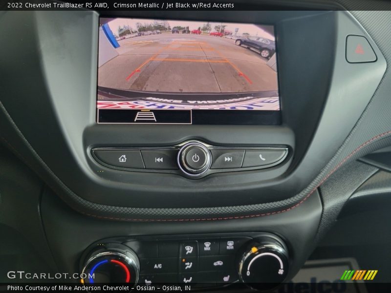Crimson Metallic / Jet Black w/Red Accents 2022 Chevrolet TrailBlazer RS AWD